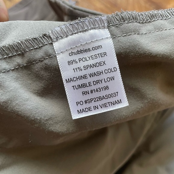 Chubbies Everywhere Performance Gray Shorts No Liner, 6" inseam - Picture 10 of 16